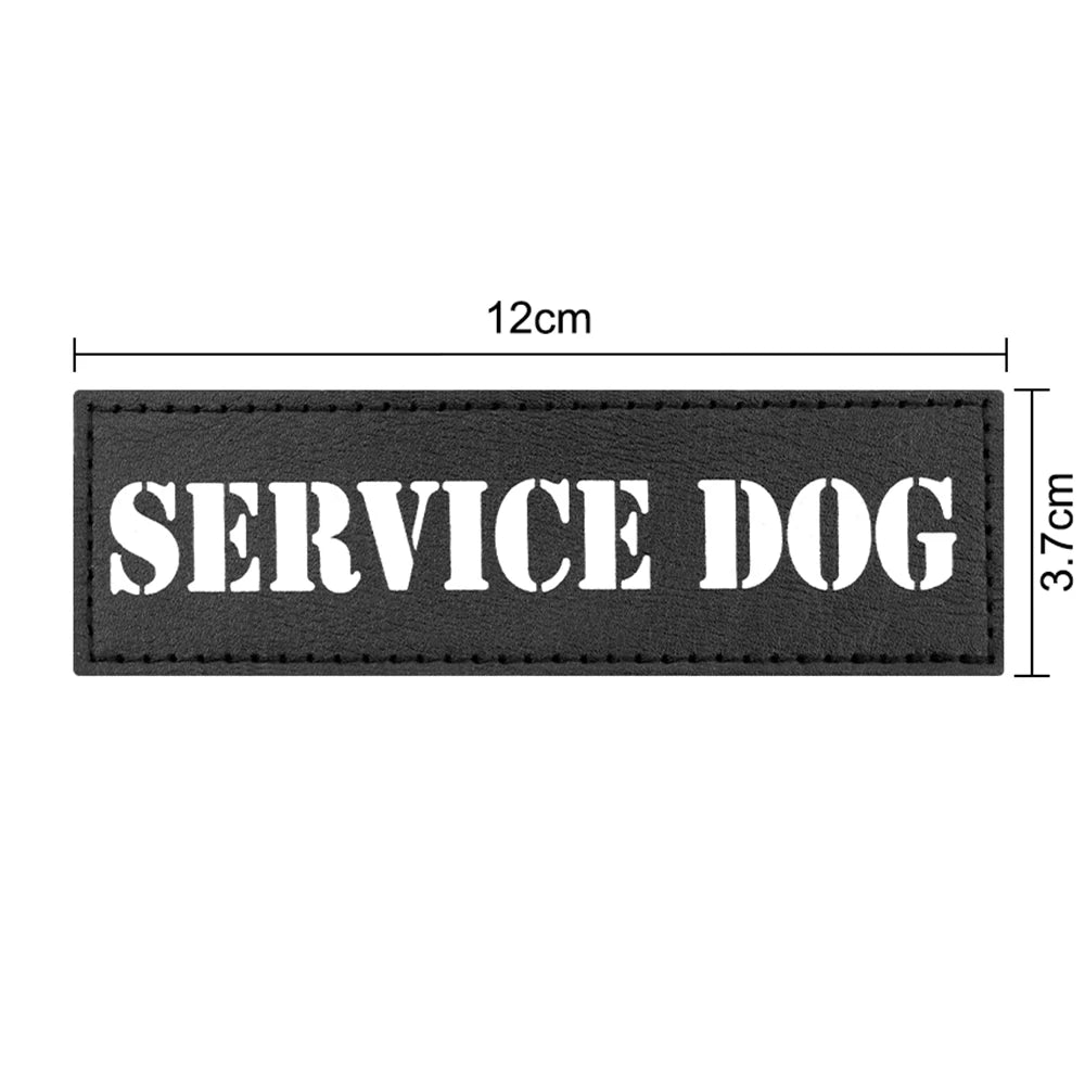 Personalized Tactical Dog Patch – Custom Name ID Label for Dog Harness, Vest & Collar