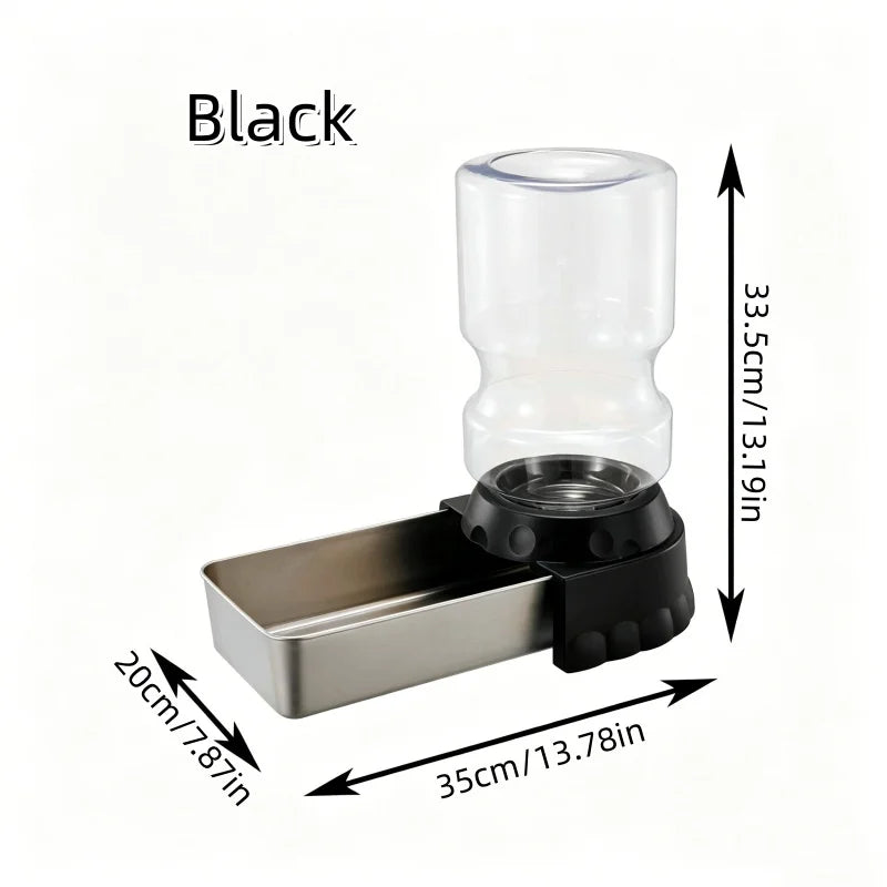 4L Gravity Pet Water Dispenser – Automatic Large Capacity Drinking Station for Dogs, Cats & Other Pets