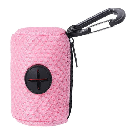 Dog Waste Bag Holder – Portable Pet Poop Bag Dispenser for Walking, Travel & Easy Cleanup